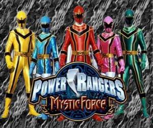 пазл Power Rangers Mystic Force